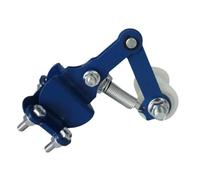 Giodjuster Universal Motorcycle Chain Riceduster con ruote guida compatibili con D343 Pit Pro e D343 Modelli di bici 4 ruote incluse(Blue Style A)