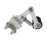 Giodjuster Universal Motorcycle Chain Riceduster con ruote guida compatibili con D343 Pit Pro e D343 Modelli di bici 4 ruote incluse(Silver Style A)