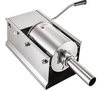 GIOEVO 3L Insaccatrice Manuale Professionale Insaccatrice Per Salumi in Acciaio inox 304 e 201 Tritacarne Ideale Per Cucine Commerciale