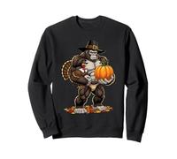 Gioia del Ringraziamento Sei Sette Eccentrico Turchia Felpa