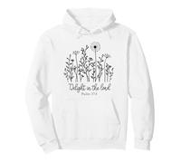 Gioia nel Signore Cristiano Uomini Donne Amano Dio Gesù Felpa con Cappuccio