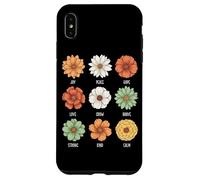 Gioia Pace Speranza Amore Crescere Coraggioso Forte Gentile Calma Custodia per iPhone XS Max