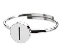 gioielleria Anello donna con lettera smaltata marlù Lettera I 18an018i-s