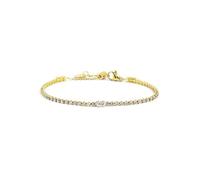 gioielleria Marlù bracciale tennis unisex in acciaio dorato 2BR0105G-W