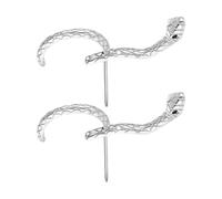 Gioielli a forma di serpente, accessori alla moda a cerchio, per donne, uomini, adulti, per tutti i giorni, viaggi, appuntamenti, lavoro, feste, compleanni, vacanze