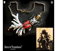 Gioielli Art Decò Nouveau Collana Pendaglio Bigiotteria Personalizzata Insetti