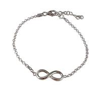 Gioielli Aurum - Bracciale Infinito Uomo Donna Unisex in Argento Sterling 925, Braccialetto con Infinity