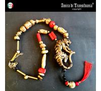 gioielli bigiotteria lusso collana donna pendente pantera animale pietre collier
