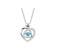 Gioielli/Collana Squisito ciondolo clavicola con perlina centrale adotta la tecnologia, ruotato di 180 gradi, collana per donne Ciondoli da donna