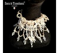 gioielli collarino macrame choker girocollo collana donna bigiotteria filigrana
