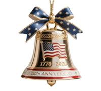 Gioielli Con Campane Statunitensi Per Il 250° Anniversario Della Fondazione Degli Stati | 1776-2026 Campana Commemorativa Per Il 250°. Anniversario Della Fondazione 'America Per Albero Di Na