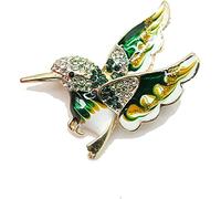 Gioielli con Spilla a Spillo in Cristallo Multi Colore Colibrì Uccello Tono Antico Practical Treatment