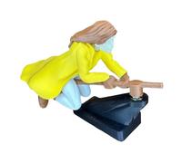 Gioielli da cruscotto con Manico di Scopa Magica del Mago Che Vanno alla deriva e ruotano - Accessorio per Auto per Uomini e Donne