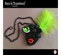 Gioielli da Donna Collana Pendente Minimal Minimalista Design Bambola Punk Rock