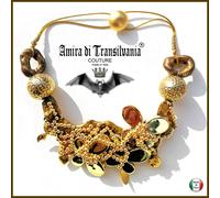 gioielli di lusso collana girocollo NO gioiello oro argento diamante pietre rare