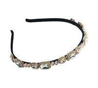 Gioielli di lusso Fascia Sottile Donna Colorato Imitazione Cristallo Non Tranquillo