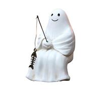 Gioielli Fantasma - Figura di Harz Spende | Motivo di di Figura Fantasma | Scultura in Resina inquietante Decorazione Gotica per la terrazza di Ingresso del Giardino per Interni ed Esterni
