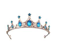 Gioielli For Capelli Popolari Corone Di Strass Fascia For Capelli Corona Di Principessa Di Cristallo Diademi Da Sposa For Ragazze Accessori For Capelli Regalo For Feste Delicato Confortevole(Color 9)