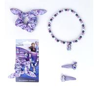 Gioielli Frozen Regalo Ragazza - Elastico Fermagli e Collana