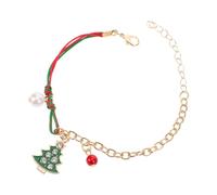 Gioielli Gioielli Christmas Caspite Bracciale Regolabile Famma di Natale Regolabile Catena del polso Donne presenti per gli amici della ragazza della madre creano accessori per atmosfera festosa