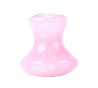 Gioielli in pietra Fungo di giada Quarzo rosa naturale Massaggio Gua Sha Antirughe Viso Bellezza Cura della pelle Strumento rilassante Raschiatura Pietra for massaggio facciale, Gioielli in pietra opa
