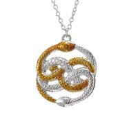 gioielli La storia senza fine Steampunk Stile vintage con due collane di serpenti Collana Auryn