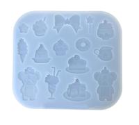 Gioielli Making Stampo in Silicone Per Gelato Torta Fascino Food Grade Materiale Velocità Design Pulito Innocenza Artigianato Silicone Muffa