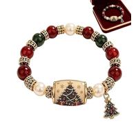 Gioielli Natalizi Bracciale regolabile con perline alla per le occasioni