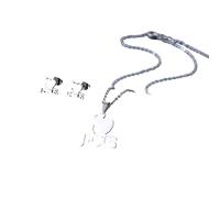 Gioielli Nuovo Arrivo 2025 Classico inossidabile acciaio inossidabile Gesù Cross Men Charm Heart Lettera a pendente Set di gioielli set di gioielli CHRISTIH SYMBOLLY GIFTS Accessori di moda Regali