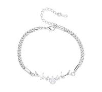 Gioielli Organizer Couple's One Deer With You Bracelet | Relationship | Stile coreano Inshandcrafted Bracelet rosso Destino