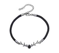 Gioielli Organizer Couple's One Deer With You Bracelet | Relationship | Stile coreano Inshandcrafted Bracelet rosso Destino, Taglia unica, Metallo, Nessuna pietra preziosa