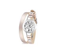 Gioielli per aromaterapia: Bracciale diffusore Albero della Vita, acciaio inossidabile 316L ipoallergenico, 8 cuscinetti di ricambio lavabil