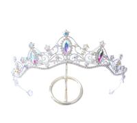 Gioielli per capelli Tiara corona per donne Crystal Crystal Bridal Accessori per capelli a corona per capelli Tiara Womine Rhinestone Diadem Presidi Belietti per capelli