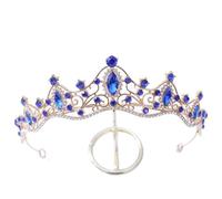 Gioielli per capelli Tiara corona per donne Crystal Crystal Bridal Accessori per capelli a corona per capelli Tiara Womine Rhinestone Diadem Presidi Belietti per capelli