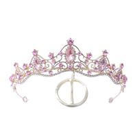 Gioielli per capelli Tiara corona per donne Crystal Crystal Bridal Accessori per capelli a corona per capelli Tiara Womine Rhinestone Diadem Presidi Belietti per capelli