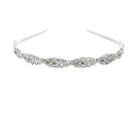 Gioielli per capelli Tiara corona per donne Fashion semplici Tiara da matrimonio Crystal Crowns Accessi per capelli sera