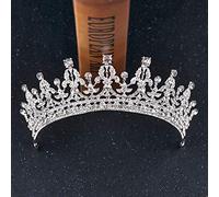 Gioielli per capelli Tiara corona per donne tiade thiacena di fiore nero rosso per donne accessori per capelli femminili gotici ornamenti principessa head gioiellifd-90mutil