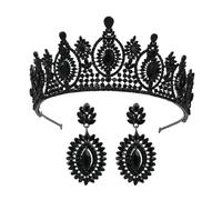Gioielli per capelli Tiara corona per donne vintage oro principessa nozze corona principessa cristallo cristallo diadema per capelli da sposa per capelli da sposa fascia per tismo16mutil