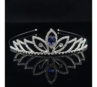Gioielli per capelli Tiara da corona per donne Cine Princess Tiara Crystal Crown Head Abbramone amante del ballo di spina Bridal Crown Wedding Acceperiors Beliepli per capelli