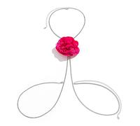 Gioielli per il corpo della catena del ventre con catene della vita del | Ferro per donne ragazze, accessori per il corpo da spiaggia, catene con fiore in tessuto per donne