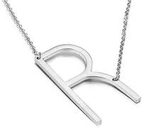 Gioielli per l'anniversario di Matrimonio di San Valentino Moda Donna 26 Collana con Ciondolo a Forma di Lettera Inglese Gioielli per Feste Regalo, Regalo per Le Donne Collana per Bambini per Bambini