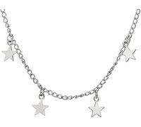 Gioielli per l'anniversario di matrimonio di San Valentino Moda Donna Collana con ciondolo a catena con stelline Tinta unita Gioielli per feste Regalo, regalo per donne CMolto bello e pratico.