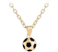 Gioielli per l'anniversario di matrimonio di San Valentino Moda Uomo Collana a catena con ciondolo da calcio Coppa del mondo Souvenir Regalo commemorativo, Regalo per donna Collana per bambini per bam