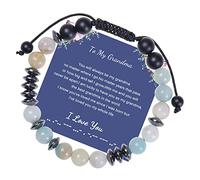Gioielli per le donne braccialetto per signora figlia sorella nipote anniversario biglietto regalo di compleanno lei un braccialetto souvenir un amico braccialetti regolabili donna, Misura unica