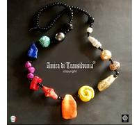 gioielli stile primitivi minimal design moda arte italiana collana pietra perle