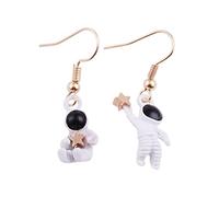 Gioielli Strass Orecchini a Cerchio Grande Cuore Cristallo Orecchini Strass Goccia Da Sposa Pendente Dichiarazione Gioielli Del Corpo Per Le Donne Primo Dopo Piercing, Misura unica, Metallo