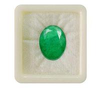 GioielliChipclick Smeraldo naturale sfaccettato Forma ovale sfaccettata 8 Carat Gemstone allentato per anelli, gioielli pendente che fanno la produzione di chakra guarigione