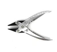 Gioielliere Azione Parallela Pinza Piatto / Mezzo Tondo Naso 140mm - TQP1520