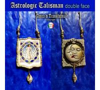 gioiello astrologia pendente amuleto pendaglio oroscopo sole luna stelle zodiaco