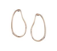 Gioiello BREIL TJ2902 collezione WISH JEWELS, ORECCHINI da DONNA in ACCIAIO COLORATO colore ROSA misura 6,2 con CRISTALLO